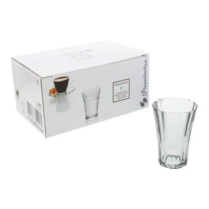 Pasabahce Vaso Diamond 110Ml (6 Pcs) 2