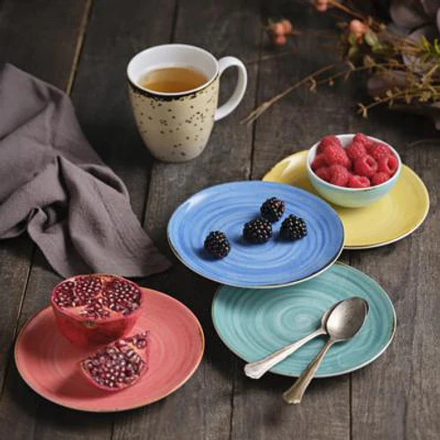 Costa Verde Rustico Blanco Plato Hondo 24Cm 3
