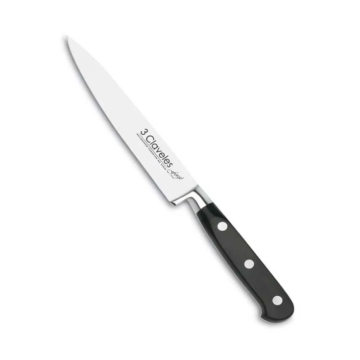 Cuchillo Forjado 15Cm Filetero Tres Claveles 1