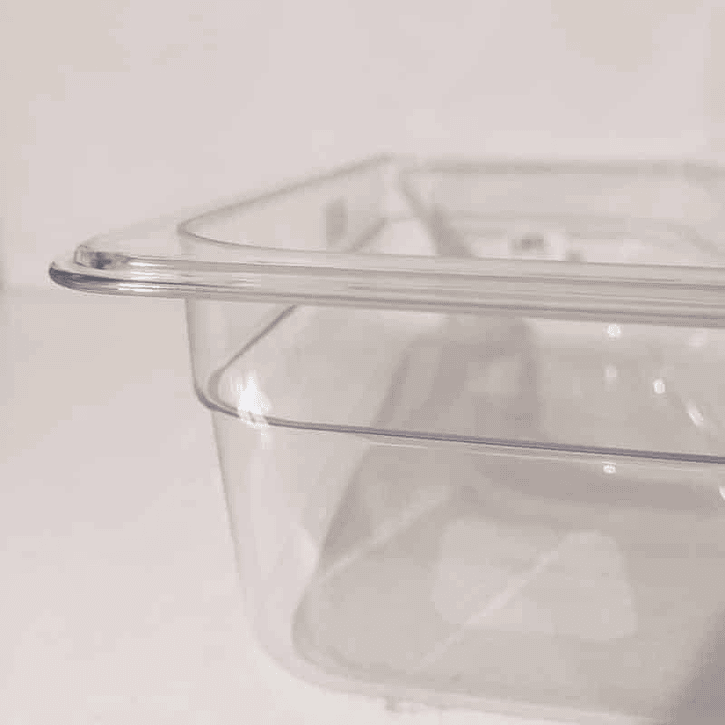 Recipiente Gn Policarbonato 1/3 10Cm Dechef 2