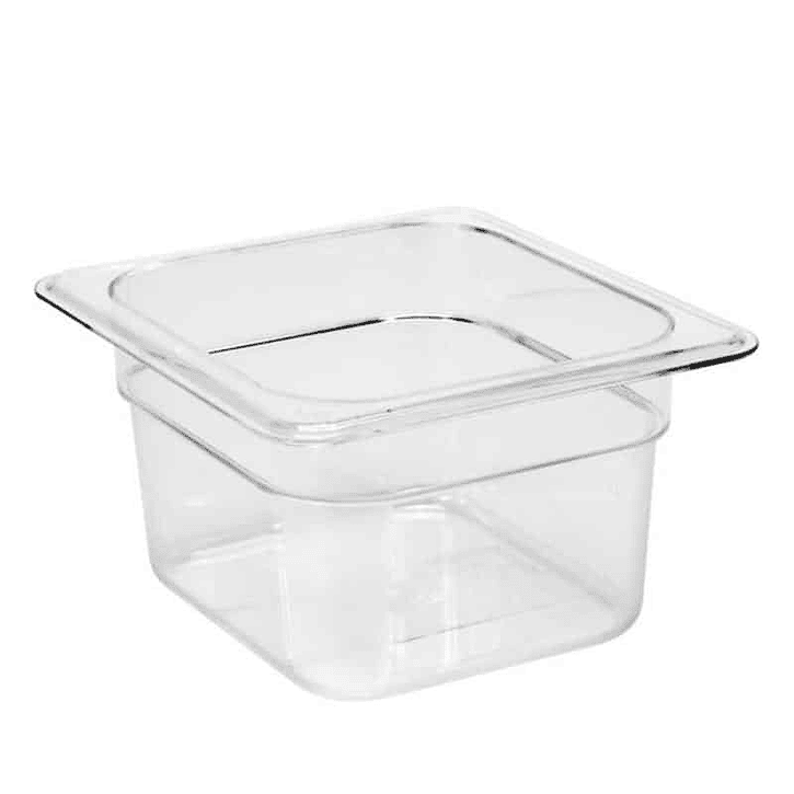 Recipiente Gn Policarbonato 1/6 10Cm Dechef 1