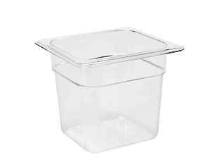 Recipiente Gn Policarbonato 1/6 15Cm Dechef