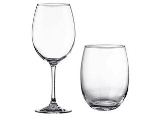 Vicrila Copa Pinot 580Ml + Vaso 470 Ml (Set 12 Pcs)