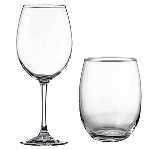 Vicrila Copa Pinot 580Ml + Vaso 470 Ml (Set 12 Pcs)