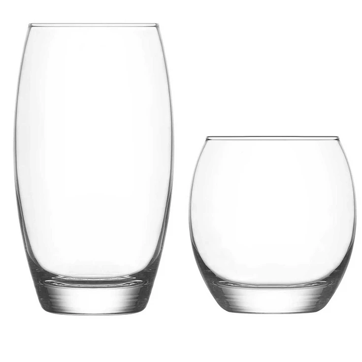 Lav Vaso Empire Whisky+Rock (Set 12 Pcs) 1