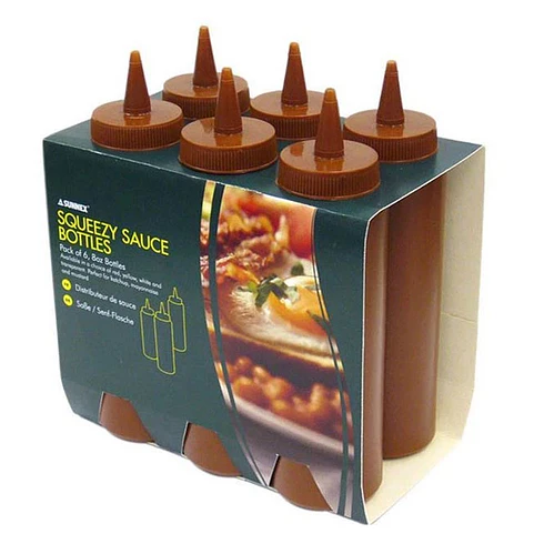 Botella Salsas 360 Ml (6 Pcs) Sunnex 1