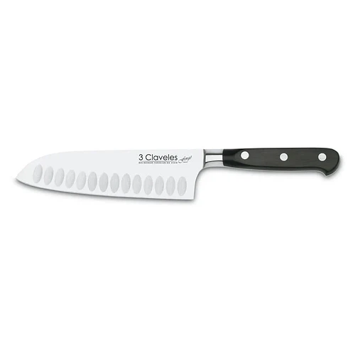 Cuchillo Evo Santoku 18Cm Tres Claveles 2
