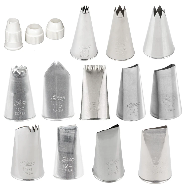 Boquilla Reposteria Mediana Surtida Set 13 Pcs 1