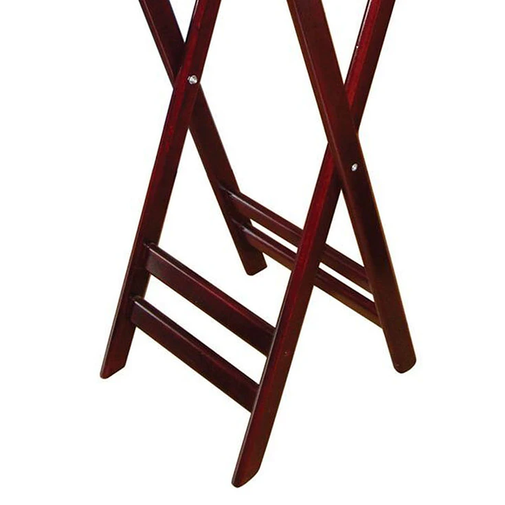 Atril Para Bandeja Madera 83Cm Dechef 4