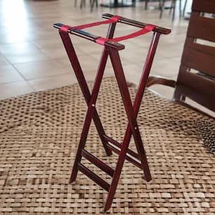 Atril Para Bandeja Madera 83Cm Dechef