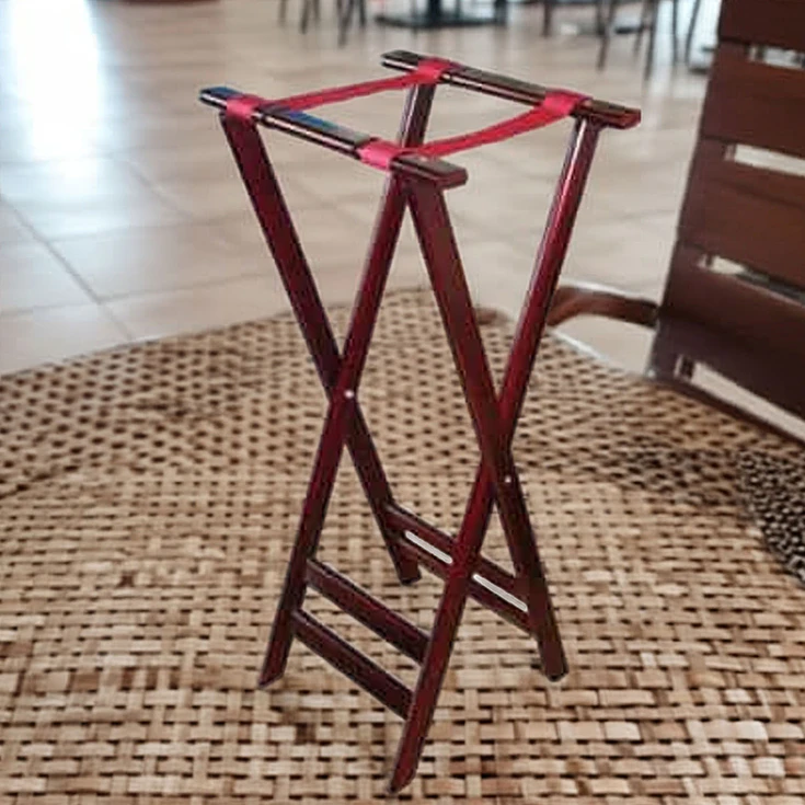Atril Para Bandeja Madera 83Cm Dechef 2