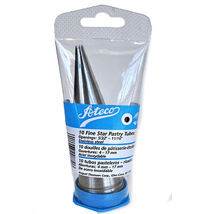 Boquilla Estrella Francesa Set 10 Pzas Ateco