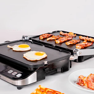 Plancha parrilla, Waffles, Sandwich, Panini Grill 3 en 1 EasyWays