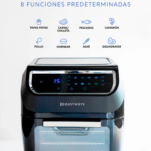 Freidora de Aire Air Fryer Plus 11.6 L EasyWays 3