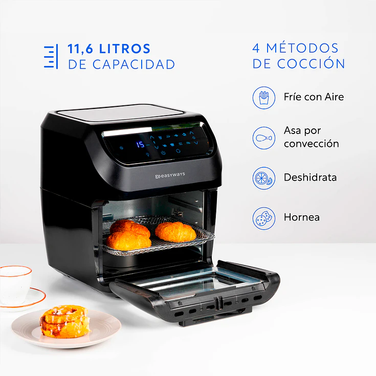 Freidora de Aire Air Fryer Plus 11.6 L EasyWays 4