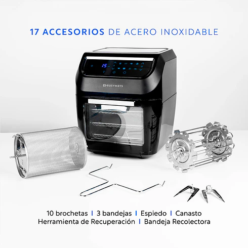 Freidora de Aire Air Fryer Plus 11.6 L EasyWays 5