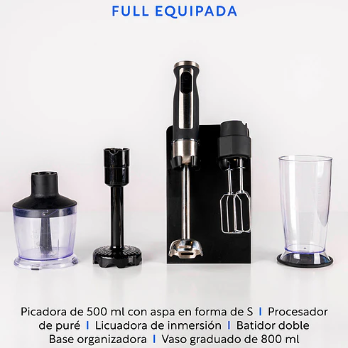 Batidora de Inmersión Minipimer Full 6 accesorios EasyWays 3