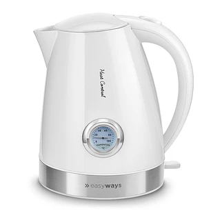 Hervidor Heat Control Blanco 1,7 L EasyWays