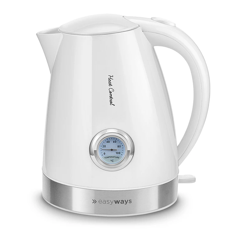 Hervidor Heat Control Blanco 1,7 L EasyWays 1