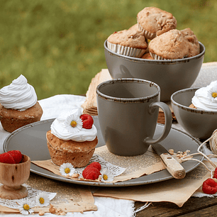 Costa Verde Neutral Bowl 12X6Cm 