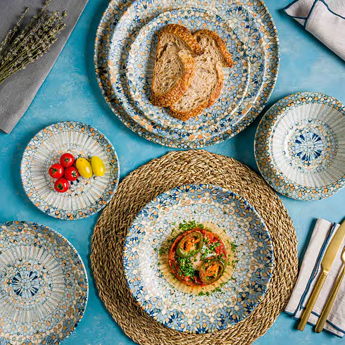 Bonna Luca Mosaic Plato 21Cm Entrada   2