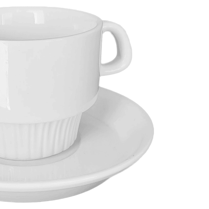 Stratus Classic Taza Te Con Platillo (6 Pcs) 3