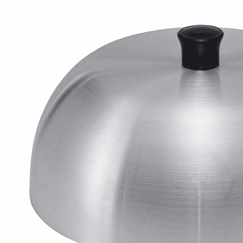 Tapa Aluminio Hamburguesa Winco 3