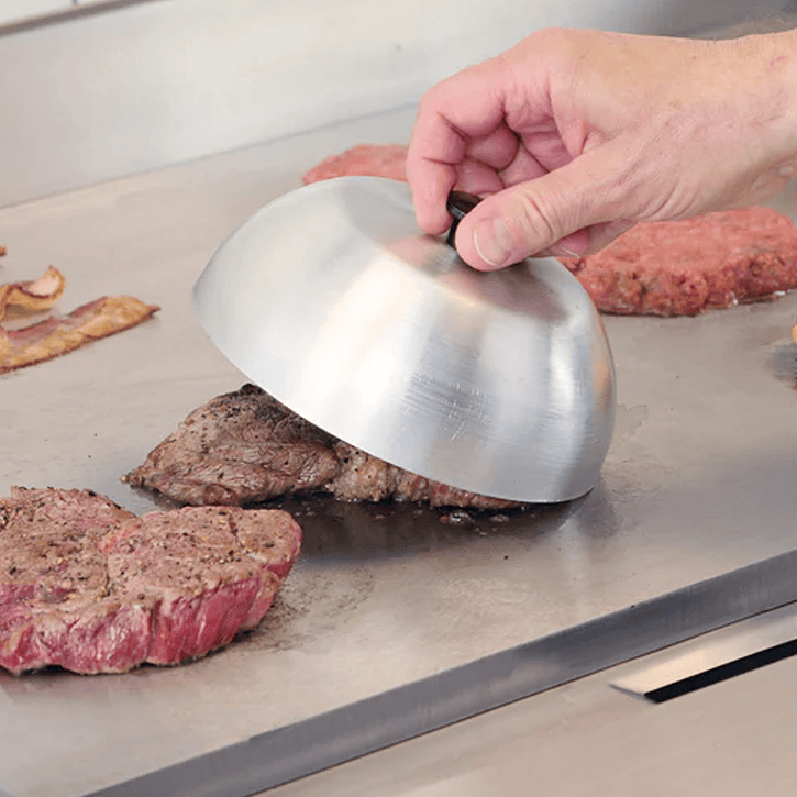 Tapa Aluminio Hamburguesa Winco 2