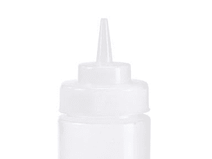 Botella Salsas Transparente 355Ml (6 Pcs) Browne