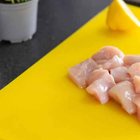 Tabla Cortar Gastronomica Amarilla 30X45 Cm 2