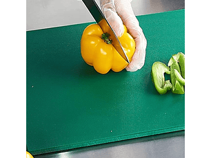 Tabla Cortar Gastronomica Verde 30X45 Cm