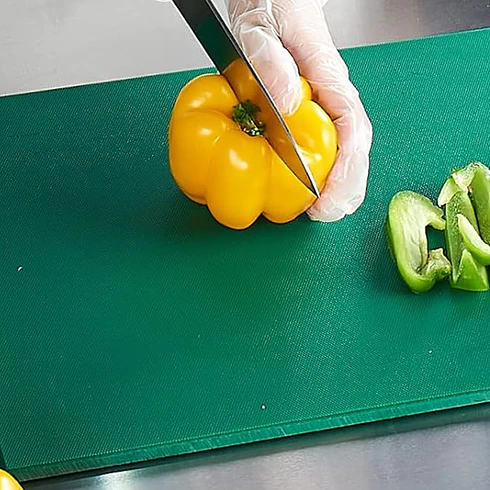 Tabla Cortar Gastronomica Verde 30X45 Cm 2