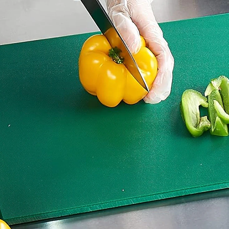 Tabla Cortar Gastronomica Verde 30X45 Cm 2
