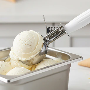 Cuchara Helado #06 Blanco Dechef