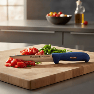 Cuchillo Deshuesador 18Cm Azul Tres Claveles