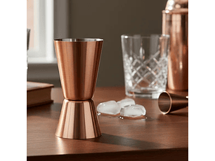 Jigger Medida Trago 30/60Ml Cobre Dechef