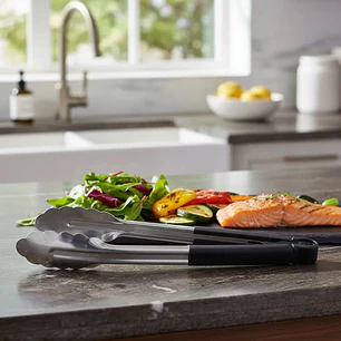 Tenaza 30Cm Mango Negro Dechef