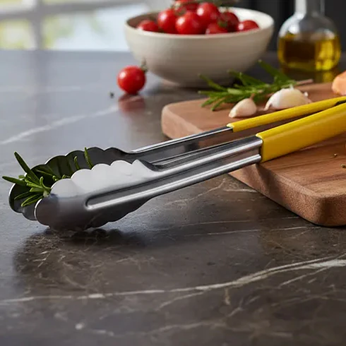 Tenaza 40Cm Mango Amarillo Dechef 2