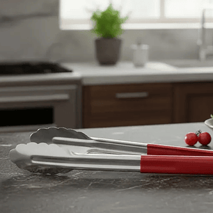 Tenaza 40Cm Mango Rojo Dechef