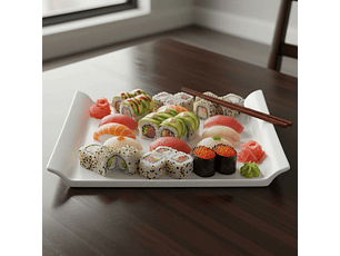 Stratus Bandeja Sushi con Asas 27Cm