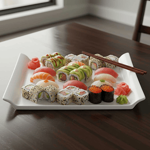 Stratus Bandeja Sushi con Asas 27Cm