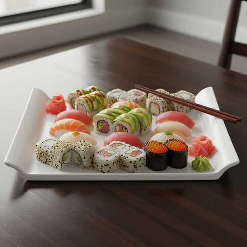 Stratus Bandeja Sushi con Asas 27Cm 2