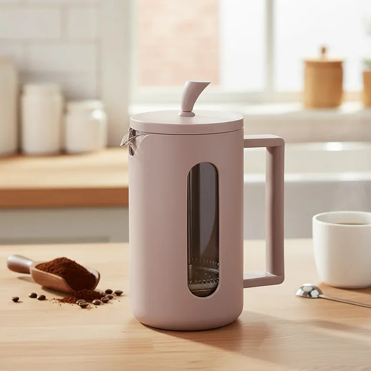 Cafetera de Embolo Prensa Roma Nude 600 Ml 3