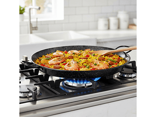 Paellera Esmaltada 34Cm (6 porciones) La Valenciana 