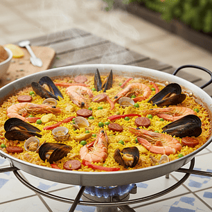 Paellera 50 Cm (13 porciones) La Valenciana 