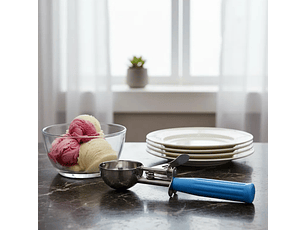 Cuchara Helado #16 Azul Dechef