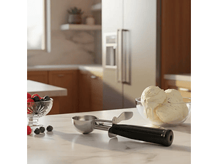 Cuchara Helado #30 Negro Dechef