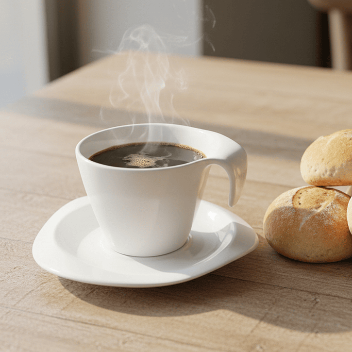 Stratus Future Taza Cafe C/Platillo (6 Pcs) 3