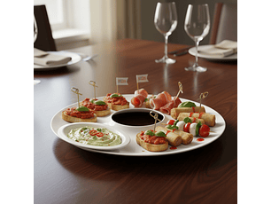 Stratus Plato Coctel C/Pocillo