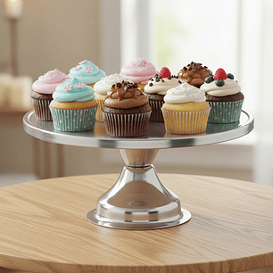 Pie Para Torta 31Cm Acero Dechef